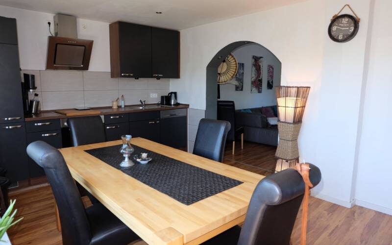Wohnküche mit Zugang Wohnzimmer