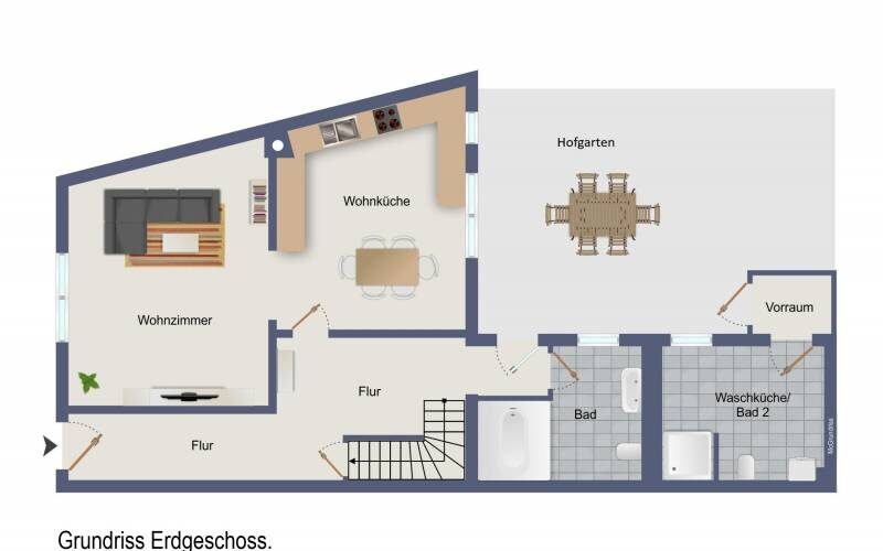 Grundriss Erdgeschoss