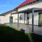 Terrasse, Zugang Garage und Gerätehaus