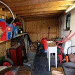 Gartengeräte / Brennholzlager