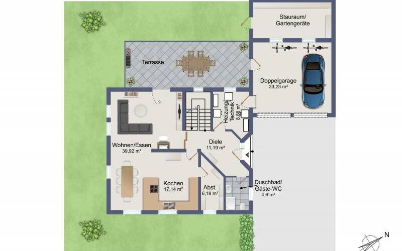 Grundriss Erdgeschoss